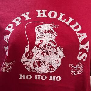 Happy Holidays Ho Ho Ho - Large